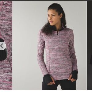 Lululemon Runderful 1/2 Zip
Space Dye Camo Berry Rumble Multi / Black